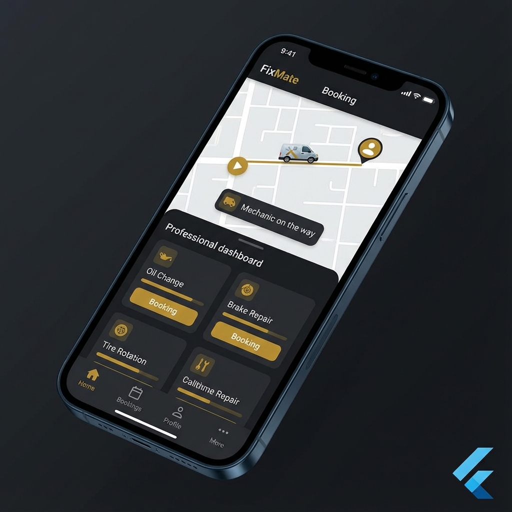 FixMate — Vehicle Repair Service App