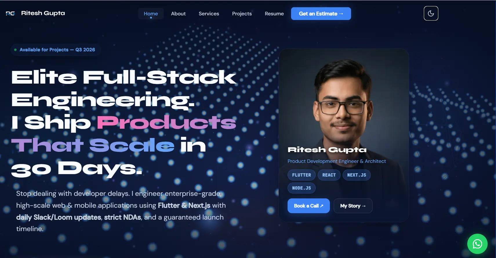 Ritesh Gupta Portfolio